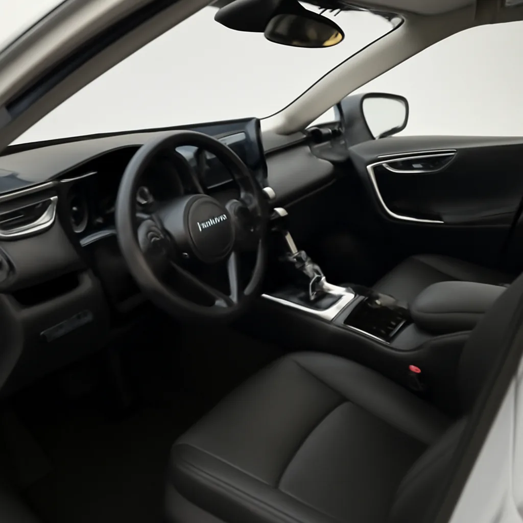 Toyota RAV4 2024–2026, интерьер · приборная панель