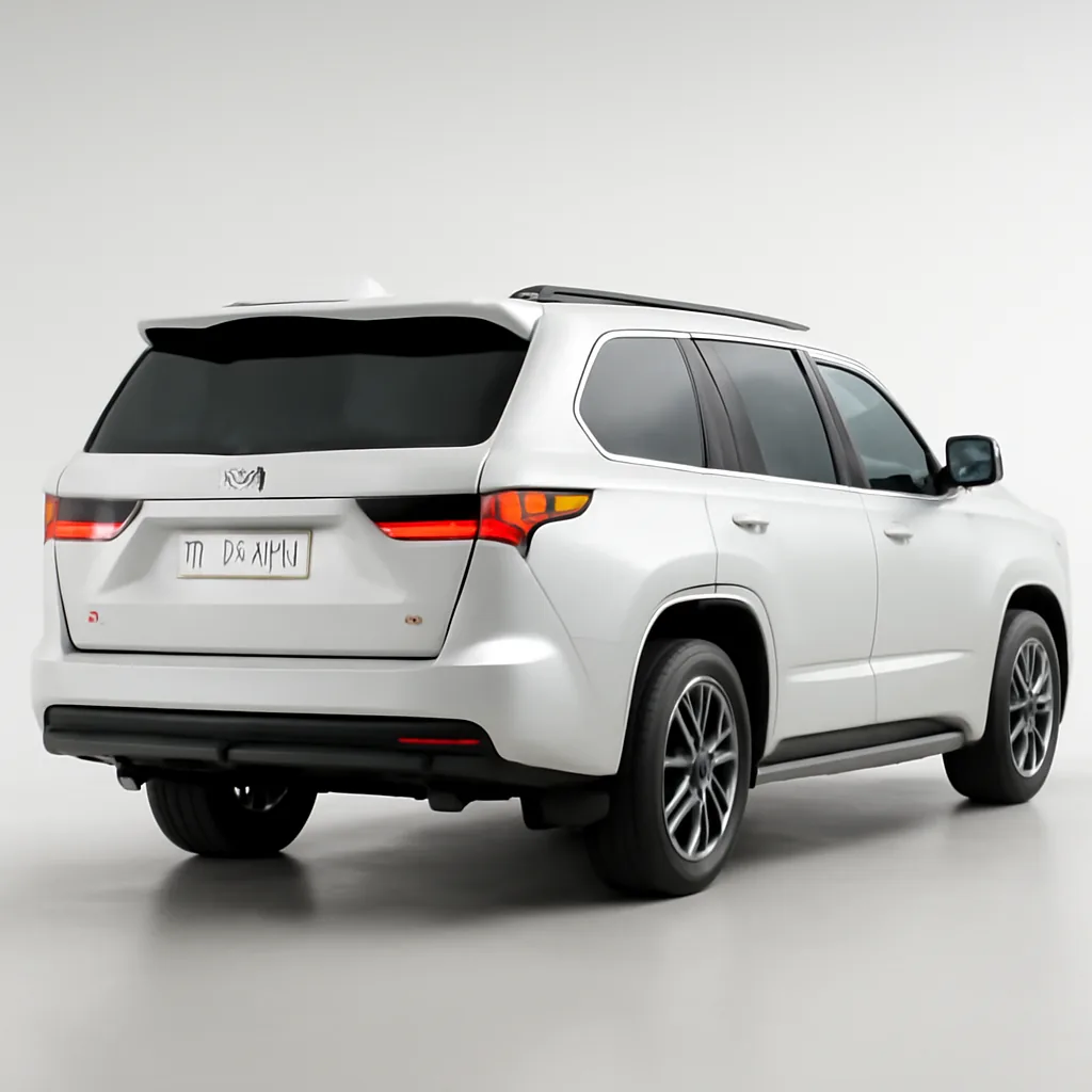 Toyota Sequoia 2025–2026, 3/4 зад