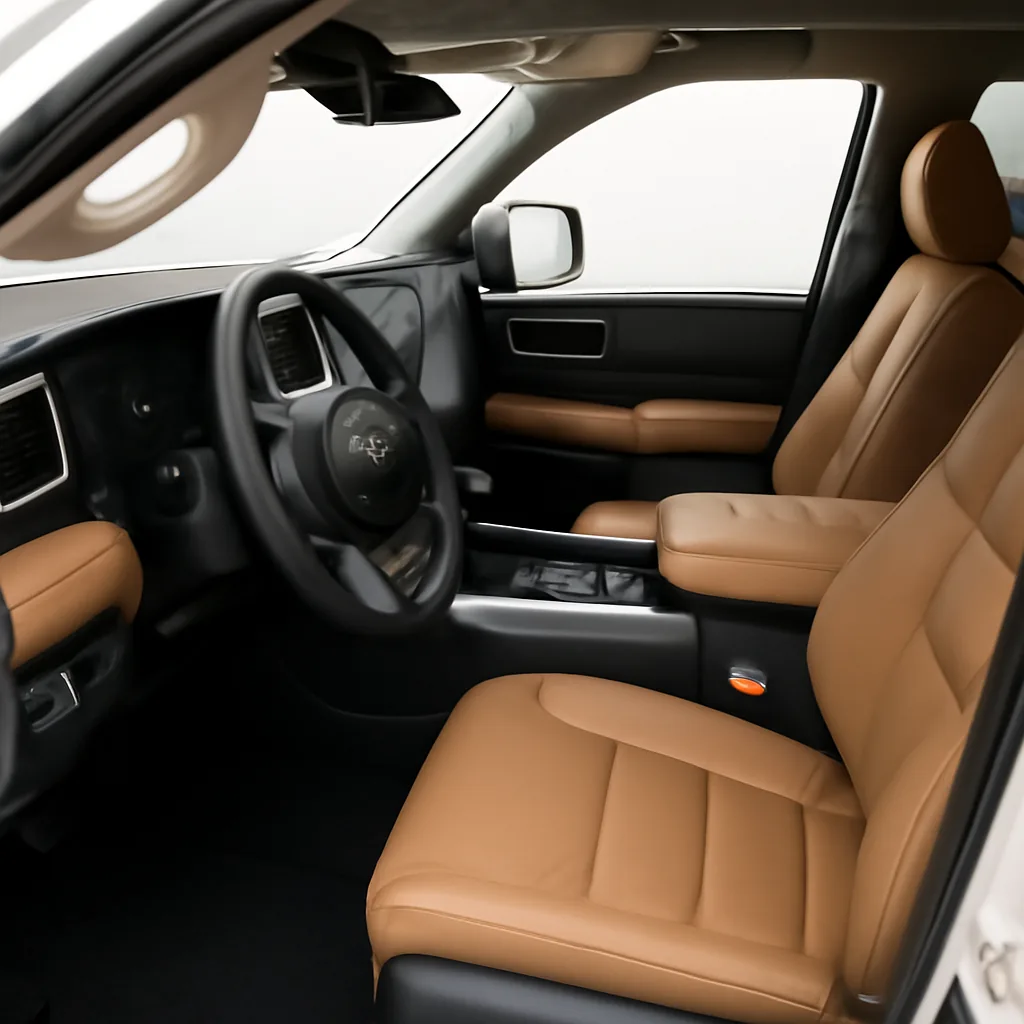 Toyota Sequoia 2025–2026, интерьер · приборная панель