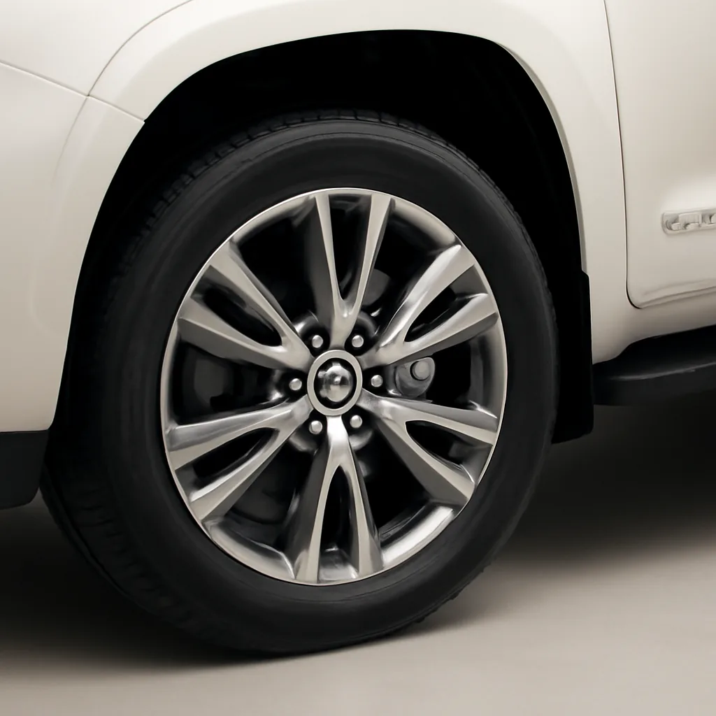 Toyota Sequoia 2025–2026, колёсный диск крупным планом
