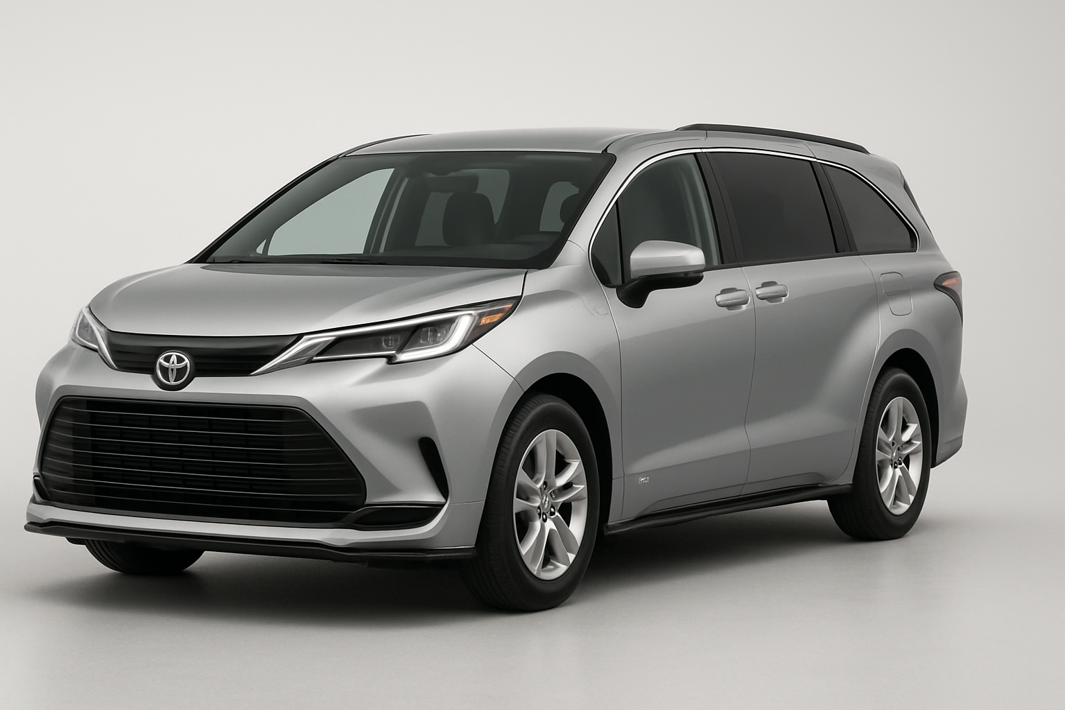 Toyota Sienna 2026 года, 3/4 фронт