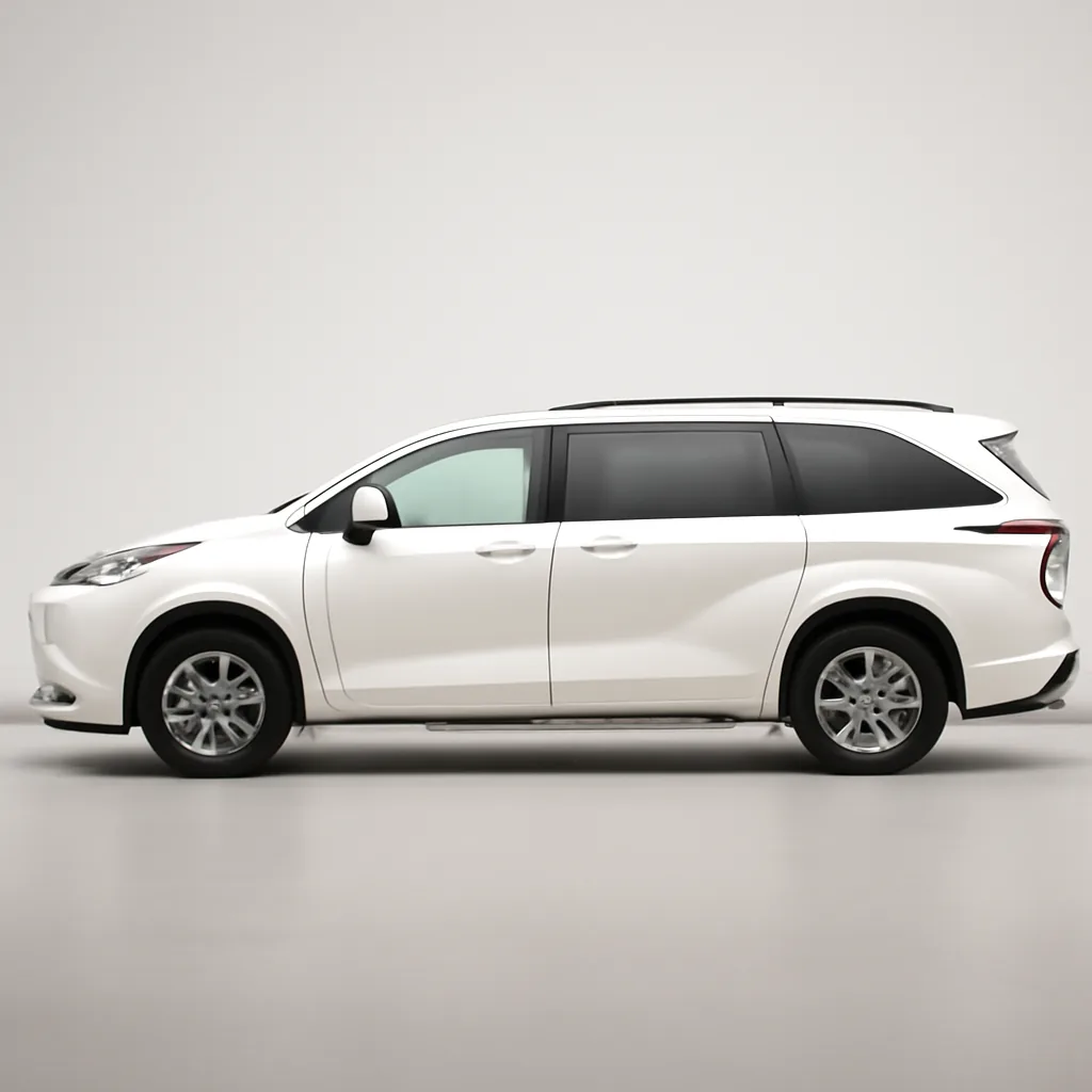 Toyota Sienna 2025–2026, вид сбоку