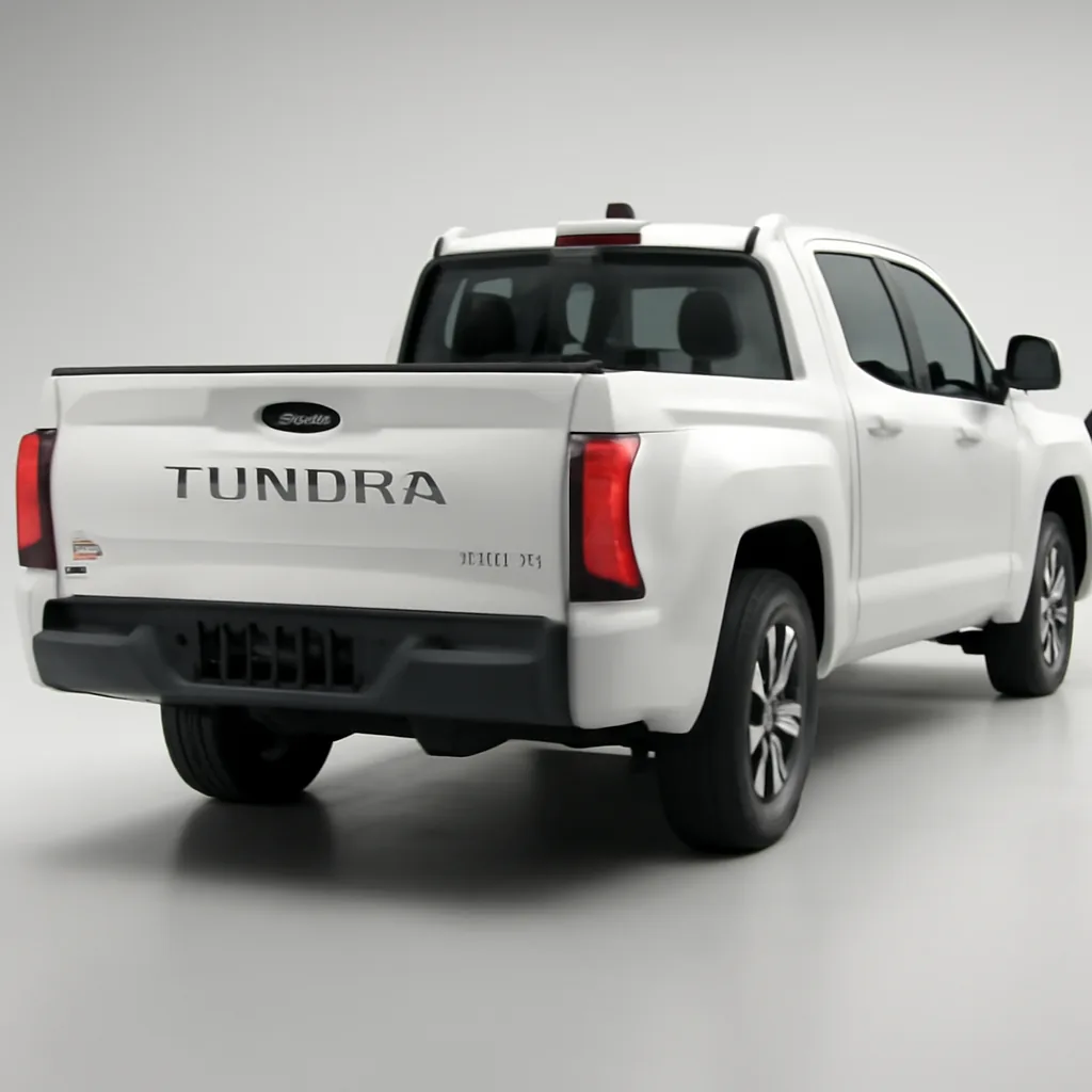 Toyota Tundra 2025–2026, 3/4 зад
