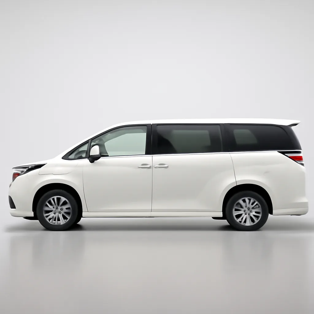 Toyota Vellfire 2023–2025, вид сбоку