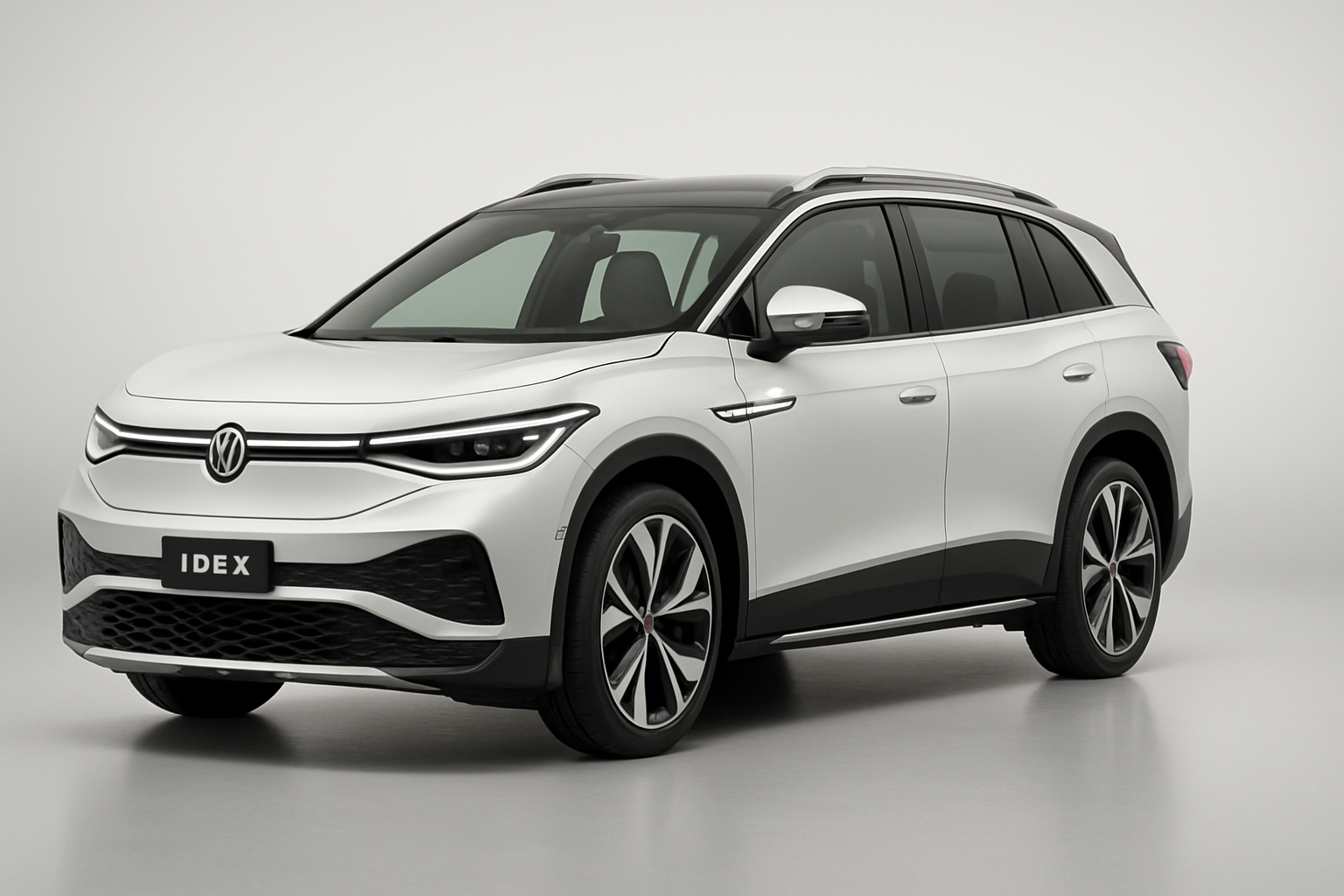 Volkswagen ID.6 X 2026 года, 3/4 фронт