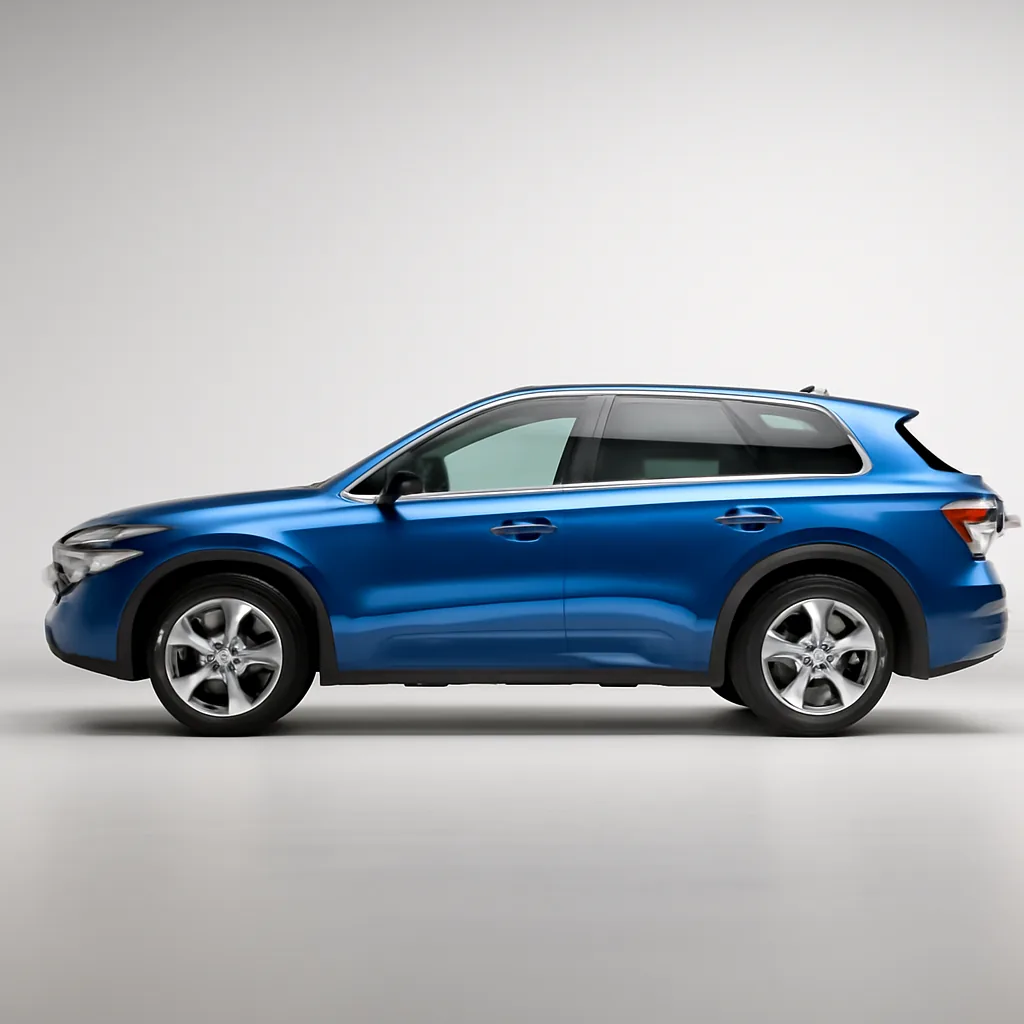 Volkswagen Touareg 2017–2019, вид сбоку