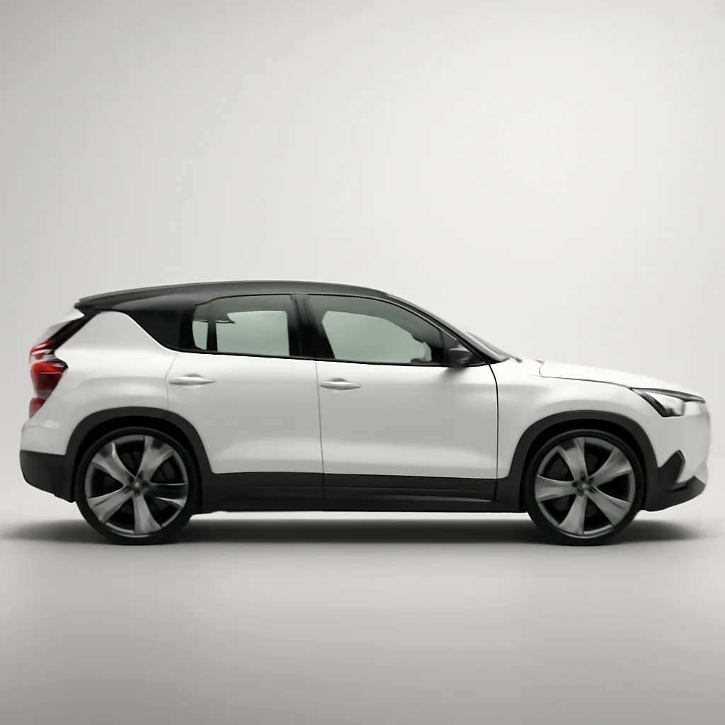 Volvo EX30 2024–2026, вид сбоку