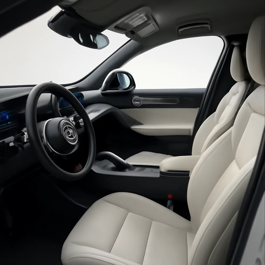 Volvo EX30 2024–2026, интерьер · приборная панель