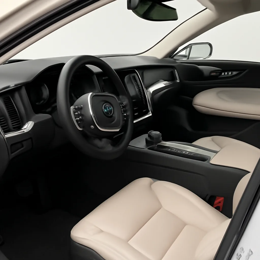 Volvo S60 2025–2026, интерьер · приборная панель