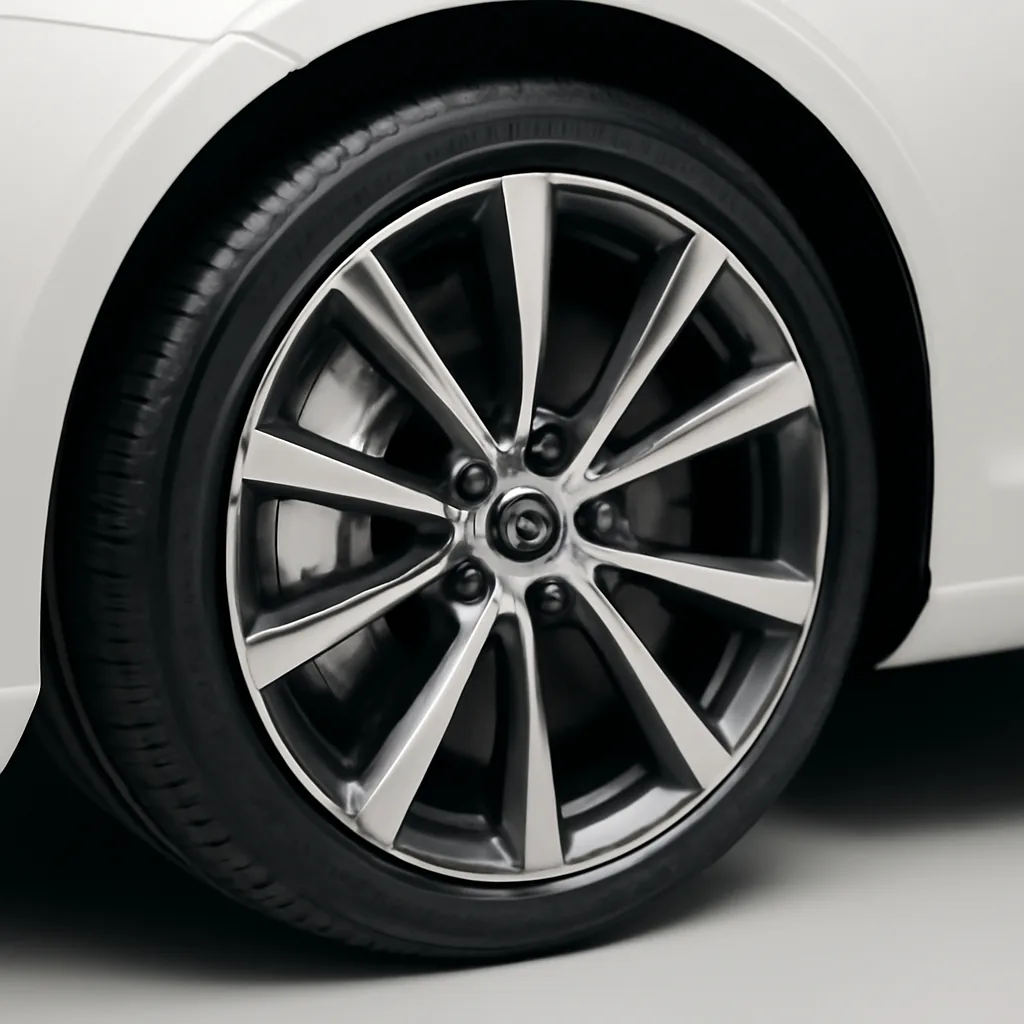 Volvo S60 2025–2026, колёсный диск крупным планом