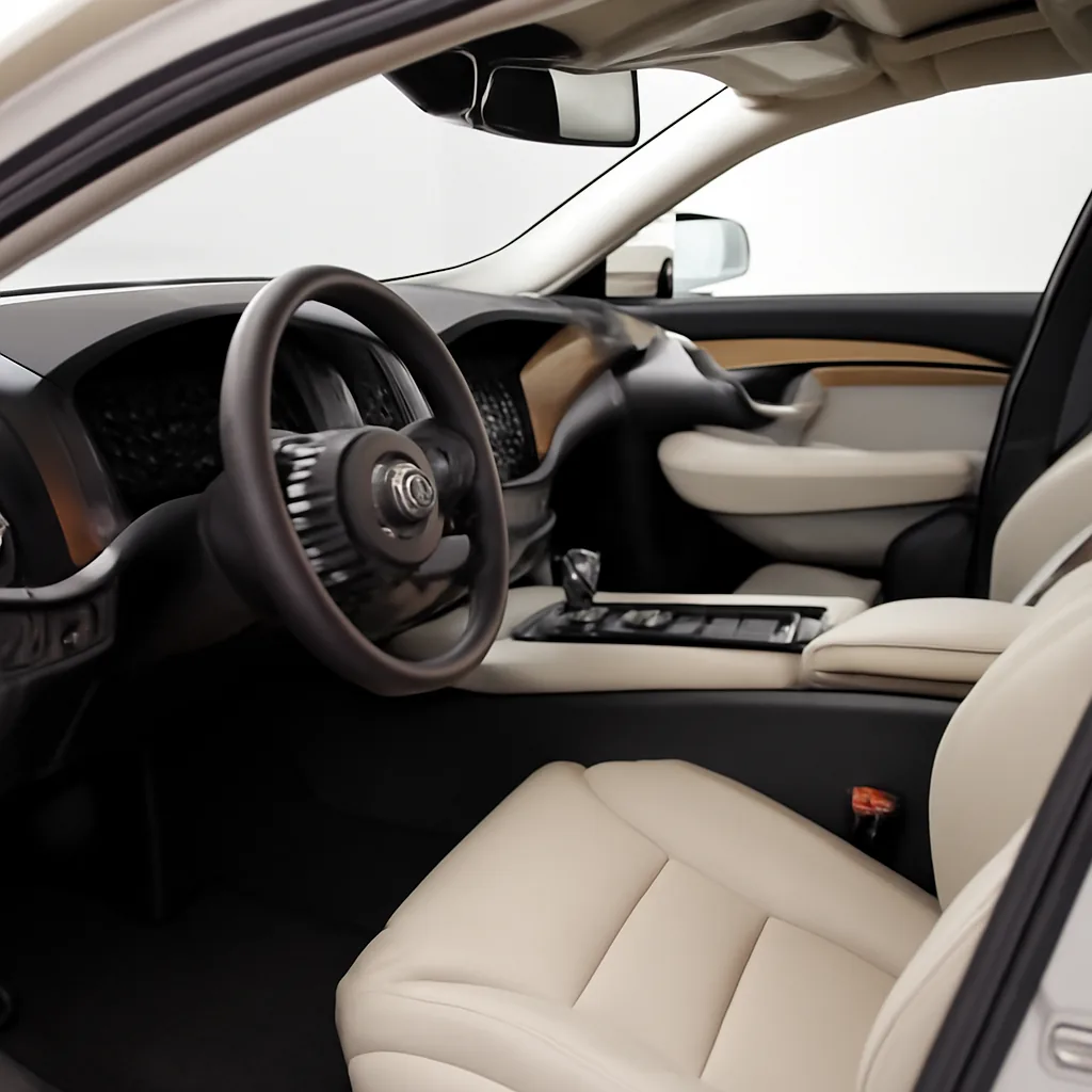 Volvo S90 2020–2022, интерьер · приборная панель