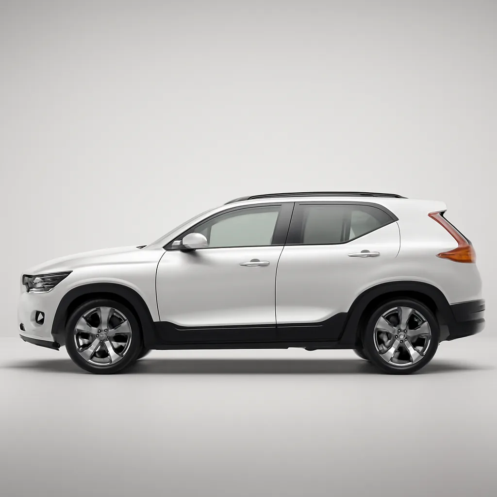Volvo XC40 2017–2019, вид сбоку