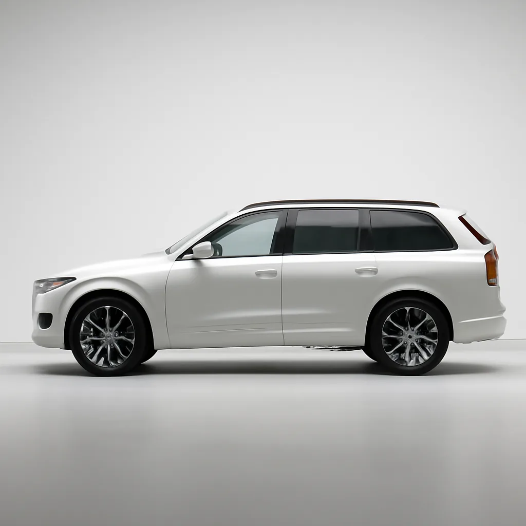 Volvo XC90 2023–2025, вид сбоку