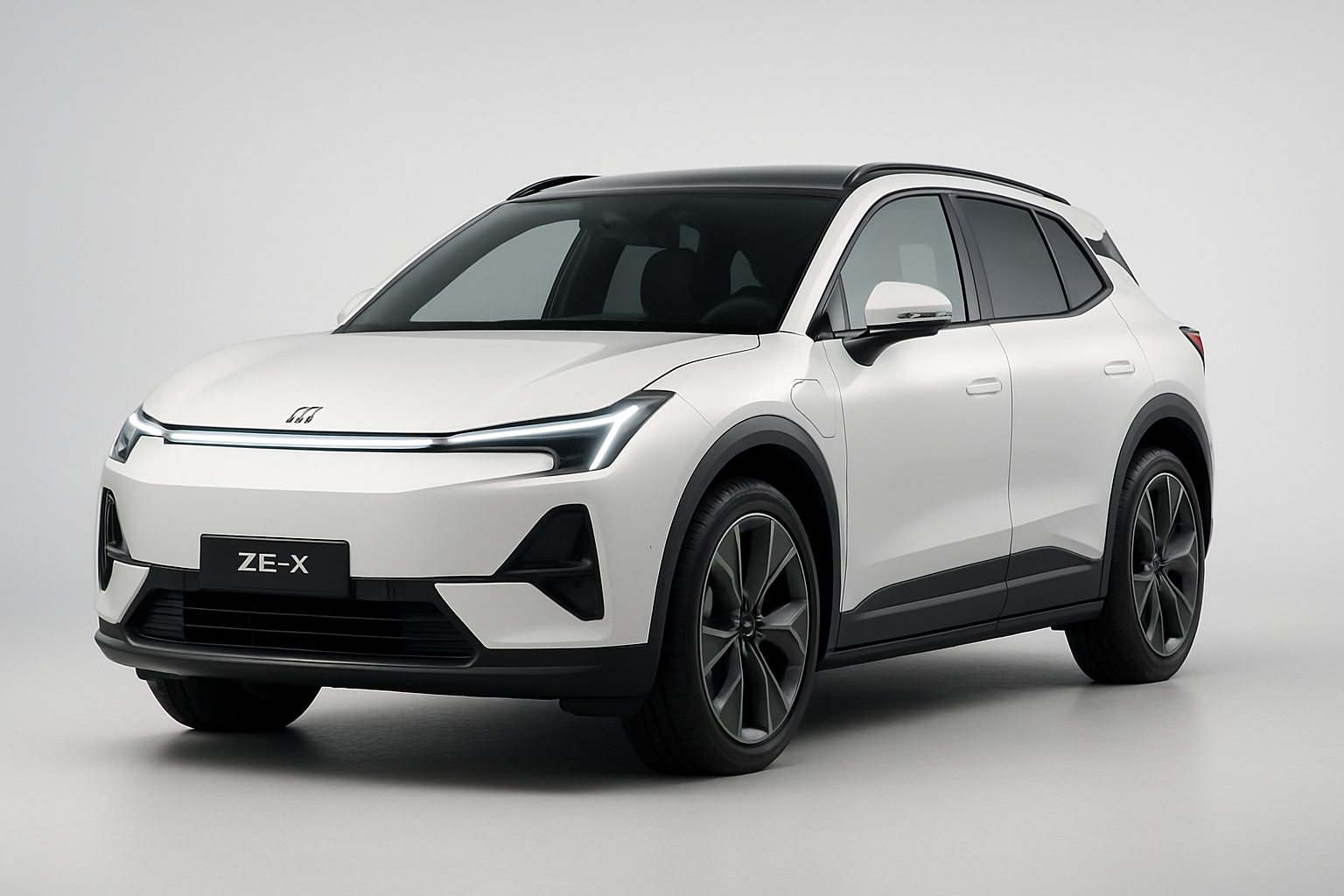 Zeekr X 2025 года, 3/4 фронт