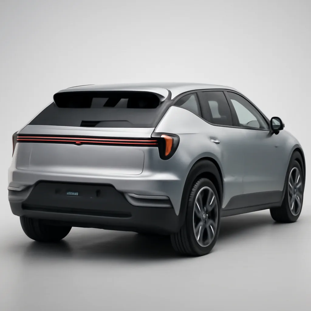 Zeekr X 2024–2026, 3/4 зад