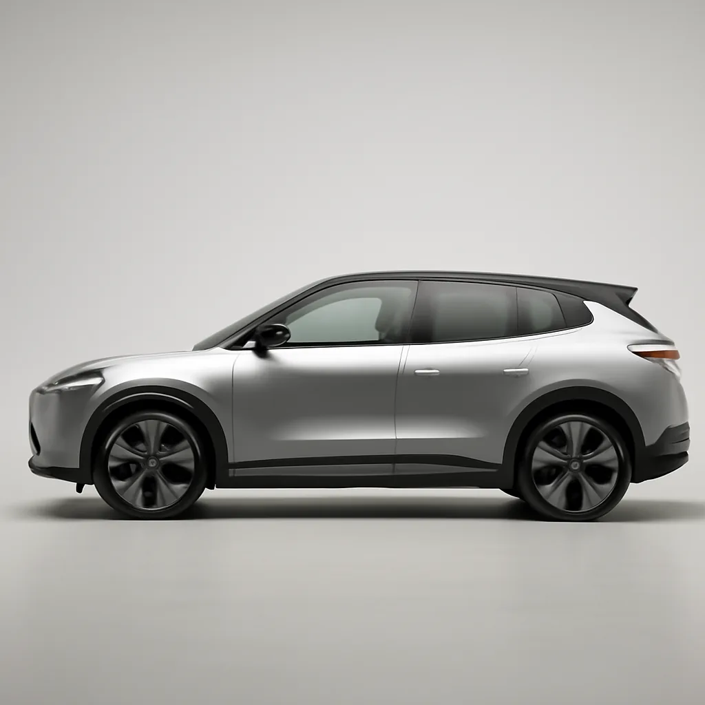 Zeekr X 2024–2026, вид сбоку